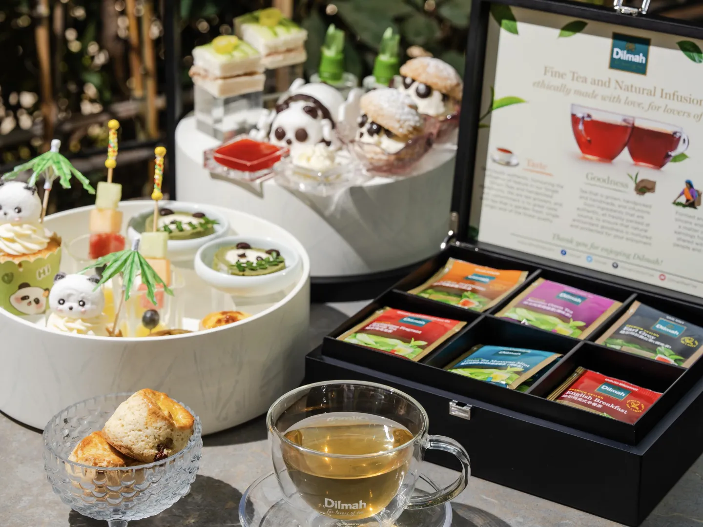 COLLABORATIVE WITH DILMAH AFTERNOON TEA