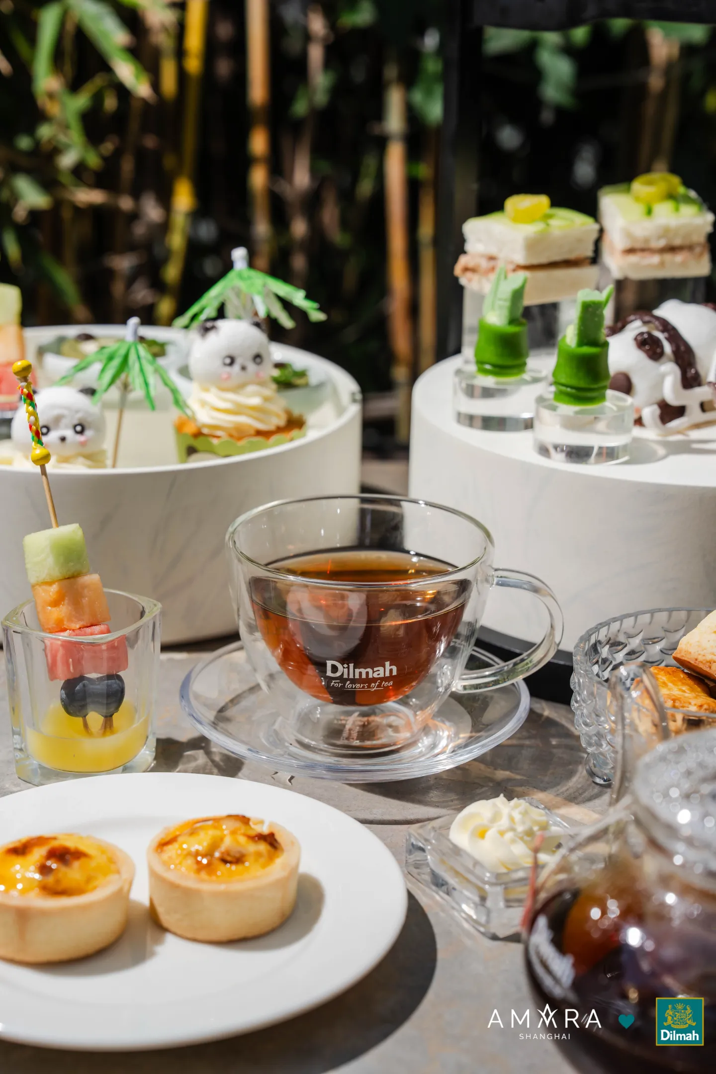 COLLABORATIVE WITH DILMAH AFTERNOON TEA